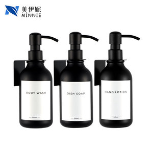 Distributeurs de savon liquide Minnie, bouteilles à pompe rechargeables de 500 ml pour shampoing, gel douche, lotion pour les mains, savon à vaisselle - Product Image 2