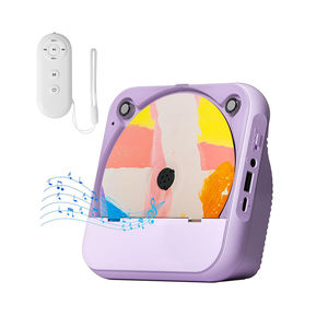 Factory <b>Custom</b> Portable <b>CD</b> Player with BT Built in Speaker Remote Control USB Rechargeable Music Player Learning Home Outdoor - Product Image 2
