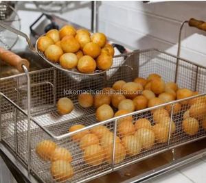 Ba khuôn <span class=keywords><strong>Mochi</strong></span> Donut tạo thành máy Donut bóng Máy làm Donut máy tự động - Product Image 6