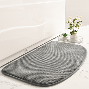 Fondo in Pvc Memory Foam tappetino per piedi ad asciugatura rapida tappetini antiscivolo per <span class=keywords><strong>bagno</strong></span> <span class=keywords><strong>tappeto</strong></span> <span class=keywords><strong>impermeabile</strong></span> assorbente per wc - Product Image 4