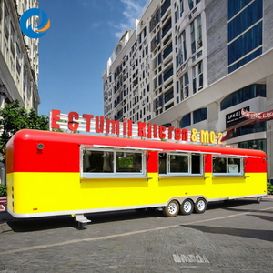 Remolque de Comida Completamente Equipado, Tipo Camión, para Catering Móvil, con Cocina Completa, Construcción de Fibra de Vidrio y Aluminio Resistente a la Corrosión - Product Image 1