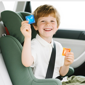 ชุดกระเบื้องแม่เหล็กขนาดเล็ก32ชิ้น, ชุดตัวต่อแม่เหล็กเพื่อการศึกษาแบบพกพาของเล่นสำหรับเด็กวัย<span class=keywords><strong>3</strong></span> + - Product Image 5