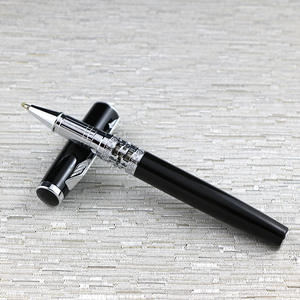 Stylos Roller Métalliques Personnalisés avec Logo, Creux, Noir et Or Rose, Nouveaux Modèles Professionnels - Product Image 6