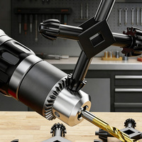 Clé de mandrin de perceuse multifonctionnelle en alliage pour bricolage, personnalisable, avec support OEM, épaisseur 1/2 po, couple max. 1000 lb-pi