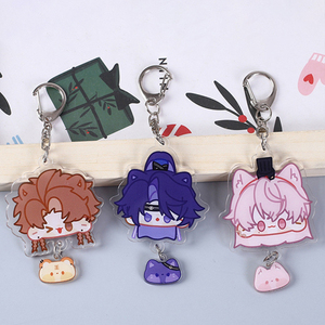 Llavero de Acrílico con Impresión UV Personalizada, Colgante de Dibujos Animados con Luz, para Promoción y Recuerdo - Product Image 2