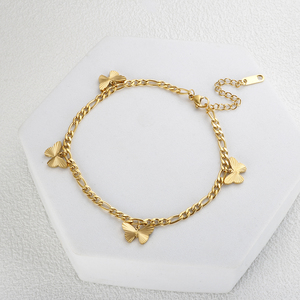 Bracelet papillon tendance <span class=keywords><strong>pour</strong></span> femme, bijoux élégants, cadeau d'anniversaire, bracelet en acier inoxydable, <span class=keywords><strong>prix</strong></span> de gros - Product Image 2