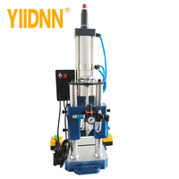 Presse pneumatique à double colonne compacte YIIDNN YDH-100BKD 1000 kg 1 tonne – Machine automatique de poinçonnage et rivetage d'œillets
