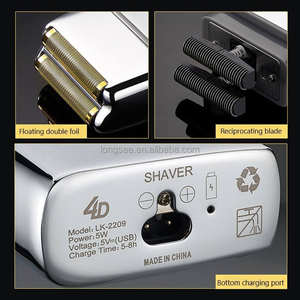 Gran oferta 2025, <span class=keywords><strong>Afeitadora</strong></span> eléctrica para la barba, lámina de aseo, Mini <span class=keywords><strong>Afeitadora</strong></span> eléctrica portátil para hombres, envío directo, envío directo - Product Image 5