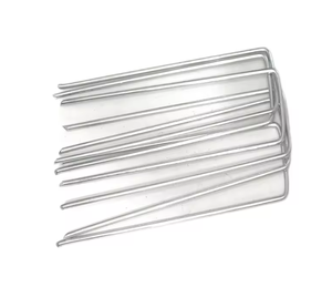 Mạ kẽm hình chữ <span class=keywords><strong>U</strong></span> Vườn Cổ phần thép carbon và kẽm Lề<span class=keywords><strong>u</strong></span> chốt cho cỏ dại Mat độ bền cao <span class=keywords><strong>U</strong></span> <span class=keywords><strong>pins</strong></span> - Product Image 3