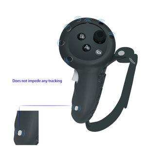 Vente chaude Combo Pack Pour Quest 3S Contrôleur Étui En Silicone Couverture D'objectif <span class=keywords><strong>Masque</strong></span> En Silicone pour Meta Quest 3S VR Accessoires - Product Image 4