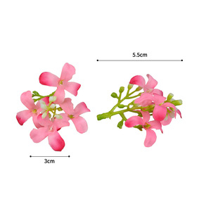 Flores de seda artificiales Dongchen Crafts Murraya Paniculata para decoraciones de tocados de novia para bodas - Product Image 5