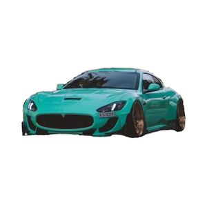 Kit carrosserie large pour Maserati GT Gran Turismo : Améliorations style LB, lèvre avant, diffuseur, spoiler, capot avec carrosserie large - Product Image 1