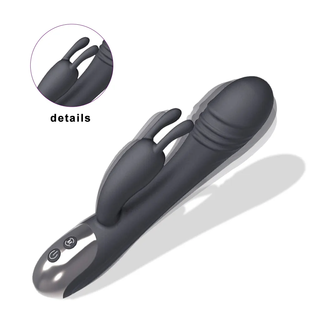 Telecomando vibratore stimolatore del clitoride femminile impermeabile 7 pollici vibrazione Dildo colore carne giocattoli del sesso per donna Wireless