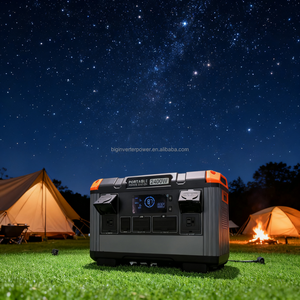 Estación de energía portátil para camping de 2400W y 2000Wh para equipo de camping y viajes - Product Image 2