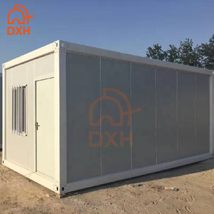 DXH <span class=keywords><strong>Sitio</strong></span> de Construcción 10 pies 15 pies 20 pies 30 pies Instalación Rápida Modular Contenedor Prefabricado Casa Oficina con Inodoro - Product Image 2