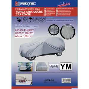 Housse de voiture de luxe pour berline, en nylon, polyester et PVC durables, avec protection UV, matériau PEVA épais pour une utilisation en extérieur - Product Image 3