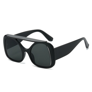 Gafas de Sol T72 de Moda Y2K, Extra Grandes, Irregulares, para Hombre y Mujer, Diseño de Marca, Estilo Piloto Vintage, para Conducir al Aire Libre, Venta al Por Mayor - Product Image 1