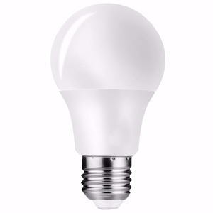 Bombilla LED A60 con base de tornillo E27-Luz de ahorro de energía para iluminación del hogar-Opciones de luz blanca, amarilla y cálida - Product Image 1