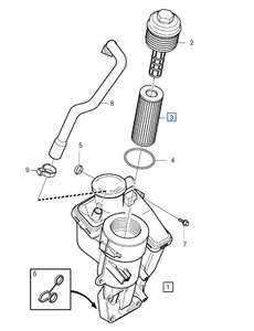 XINWO fabricants fournissent Auto accessoires moteurs filtre à huile 8692305 pour S80 V40 V70 V70 Xc60 - Product Image 3