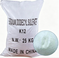 Sulfate de dodecyle de sodium à vendre, CAS 151-21-3, poudre K12.