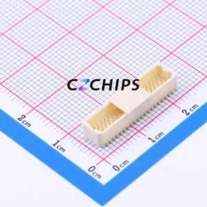 HC-SHD-2*20PLT-G-04 Wire-to-<b>Board</b> <b>Pin</b> Header SMD,P=1mm Connector 2x20P 1mm Vertical Mount SHD - Product Image 1