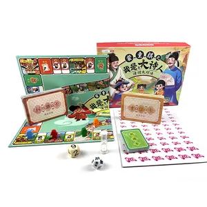 Fabrik individuelle Großhandel Brettspiel-Komponenten Zahlen Bauernteiligkeit Spielzeichenhersteller Sandzähler für Brettspielezubehör