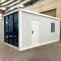 Bureau et logement temporaires en conteneur facilement installables – Conteneur moderne respirant en kit avec une durée de vie de 50 ans