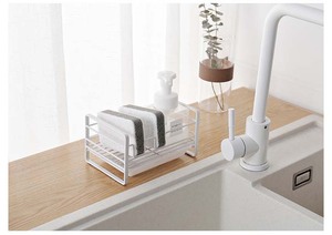 Support d'éponge d'égouttage en acier en métal Offre Spéciale étagère de rangement de <span class=keywords><strong>cuisine</strong></span> - Product Image 3
