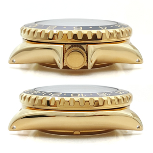 Skx Vàng Đồng Hồ Trường Hợp Vương Miện Tại 3 O 'Đồng Hồ Cho Skx007 009 Đánh Bóng Thép Kết Thúc Phù Hợp Nh35 Phong Trào Chương Vòng Caseback Bộ Phận Mod - Product Image 5