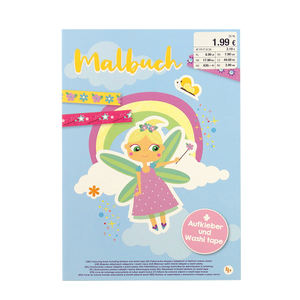 Fantastische Prinses Meisjes Kleurboeken Eco Vriendelijke Tekening Papier Met Afdrukken Stickers - Product Image 1