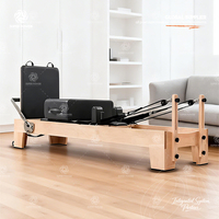 Equipo de Pilates Profesional de Grado Comercial para Estudio, Silencioso y Deslizante, Reformer de Pilates Pliable