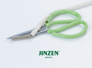 JINZEN Kéo Làm Nóng Bằng Điện Điều Khiển Nhiệt Độ Dây Cắt Ruy Băng Thương Hiệu Kéo Cắt Tỉa Có Khóa Kéo Cho Thợ May Lớn - Product Image 3