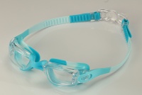 Lunettes de natation anti-buée en silicone pour enfants, style course, vente en gros d'usine