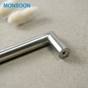 Poignées de meubles carrées en acier inoxydable pour armoires de cuisine, tiroirs, placards - Product Image 3