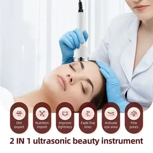 Instrumento de Belleza Ultrasónico de Alta Frecuencia 2 en 1, Multifuncional, con Control de Tiempo, Masajeador Facial para Reafirmar la Piel y Aclarar el Contorno de Ojos - Product Image 5