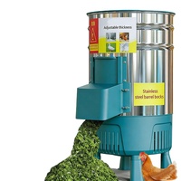 Broyeur d'herbe à baril épaissi multifonctionnel pour l'alimentation des porcs, des poulets, des canards et des bovins