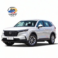 Подержанный Honda CR-V 2023 года, внедорожник, 1.5T Turbo, бензин, левый руль, R17, панорамный люк, светлые кожаные сиденья, светодиодные фары, АКПП