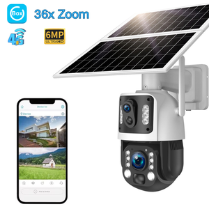 Thông Minh 4G Mạng Năng Lượng Mặt Trời Pin An Ninh Với 36X Zoom Đầy Đủ Màu Sắc Tầm Nhìn Ban Đêm Hồng Ngoại 15600MAh Pin Góc Rộng Máy Ảnh - Product Image 1