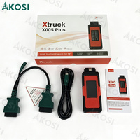 Escáner de Diagnóstico para Camiones de Trabajo Pesado Xtruck X005 Plus, Probador de ECU, DPF, SCR, EGR, Herramienta Lectora de Códigos de Error de Sistema Completo