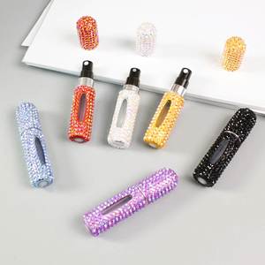 2026 New Style 5Ml 10Ml Aluminum Refillable Spray Pump Empty Cosmetic Containers <b>Atomizer</b> for Travel Personal Care - Product Image 1