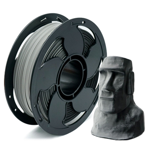 Filamento de Impresión 3D PLA Mate de Dos Colores - Gris + Negro, Filamento de Impresión 3D WEICHI PLA, Diámetro de 1.75 mm - Product Image 1
