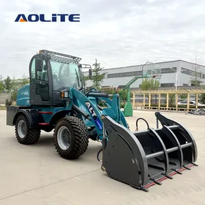 AOLITE E615 Electric Telehandler Telescopic Loader Battery Electric Mini Small Wheel Loader