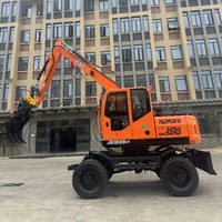 Excavatrice forestière JG108S avec grappin rotatif intégré