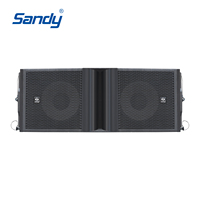 Système de sonorisation professionnel Sandy, enceinte Line Array de 12 pouces, caisson de basses, étanche, enceinte extérieure, ensemble complet