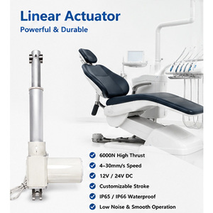 Actuador Lineal de 12V 24V 6000N a <span class=keywords><strong>Precio</strong></span> Económico para Uso Médico - Product Image 1