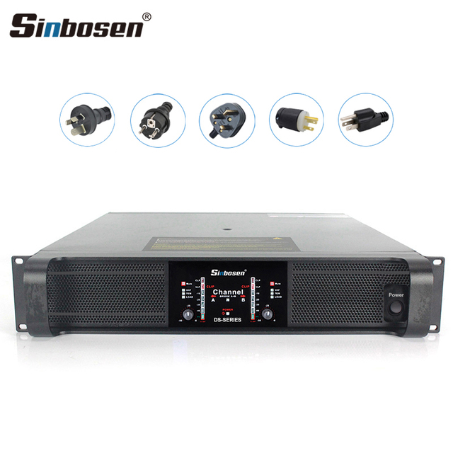 Audio Power Amplifier DS-24K Professional Dj Tube Amplifier 2 Channel 10000 Watt Power Amplifier