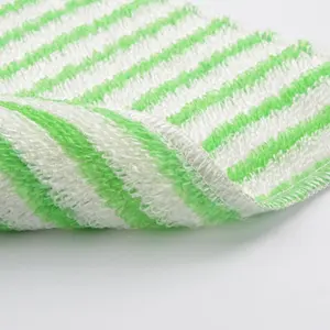 Индивидуальные органические бамбуковые волокна кухонные полотенца для посуды моющие средства бесплатно бамбуковая чистящая ткань