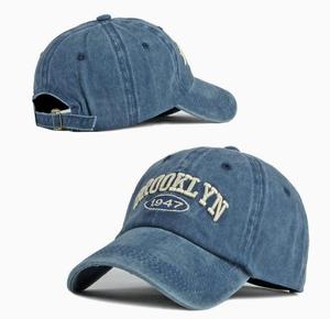 Casquette de baseball sportive Brooklyn 1947 personnalisable, 100 % coton, pour activités de plein air, MOQ 1 pièce - Product Image 1