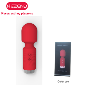 मिनी आकार का वांड मसाज वाइब्रेटर वांड सबसे छोटा मजबूत हैंडहेल्ड कॉर्लेस मालिश के लिए एकदम सही - Product Image 5