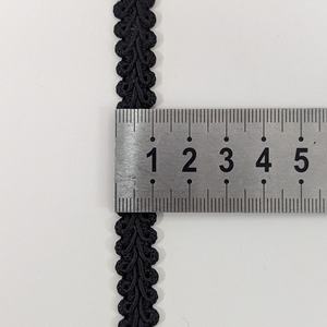 1cm Meridian Webbing Tweed Style Herringbone Shaped Keel Lace Mesh Fabric Vêtements Accessoires Cheveux droits Fabricant Stock - Product Image 3